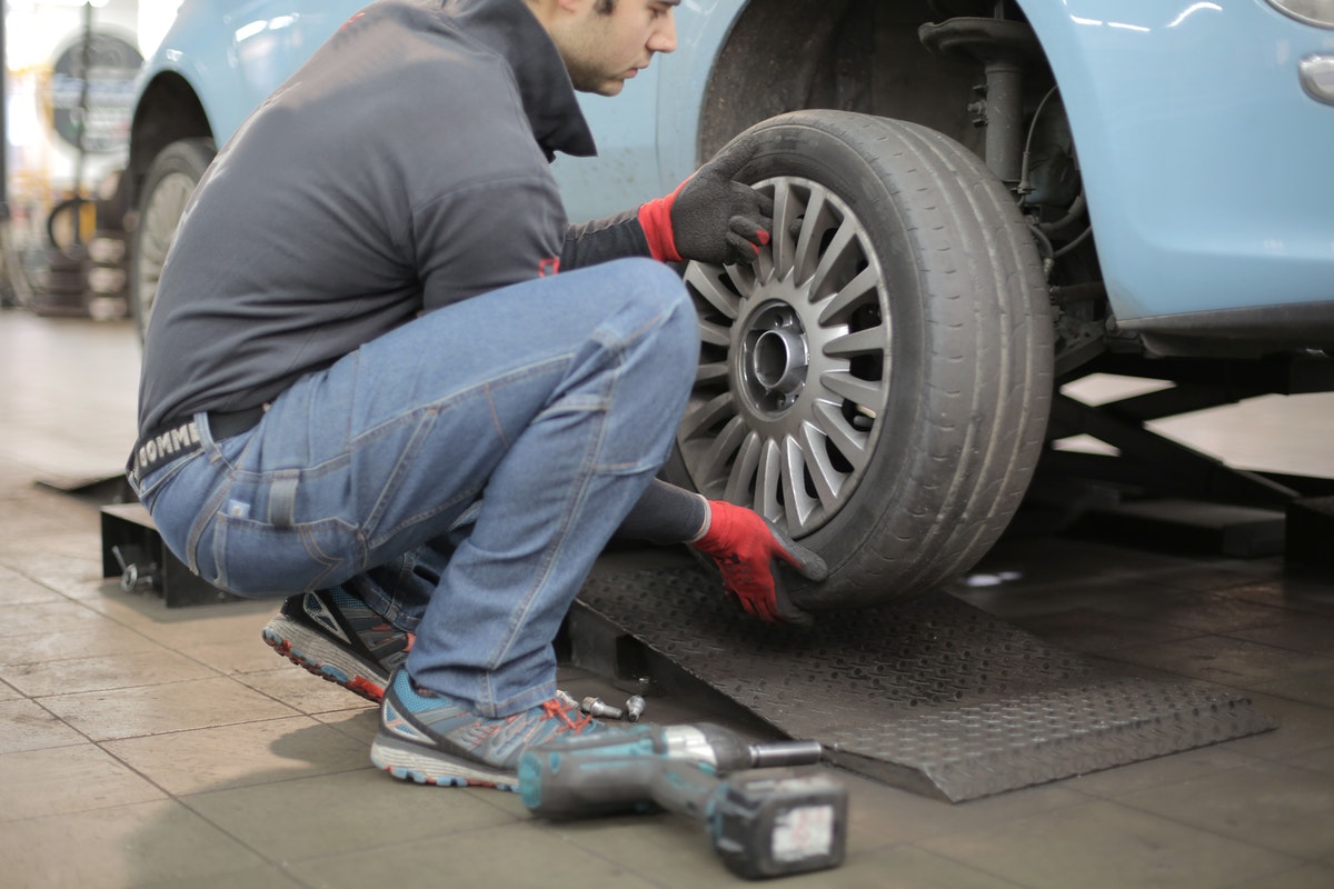 replacing tires