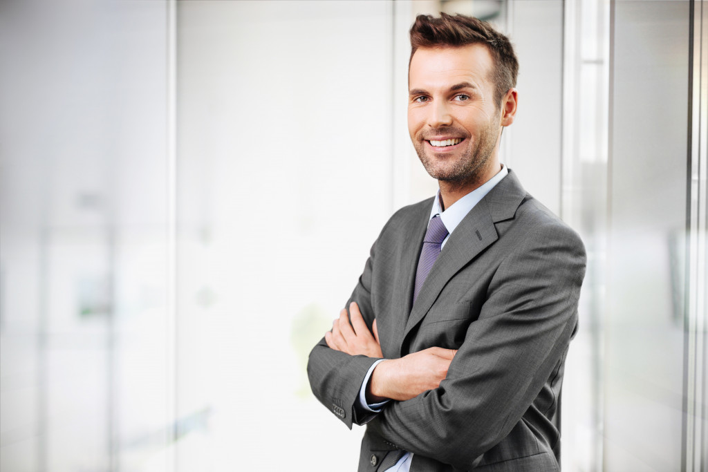 Man in suit