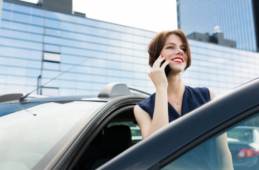 woman on the phone