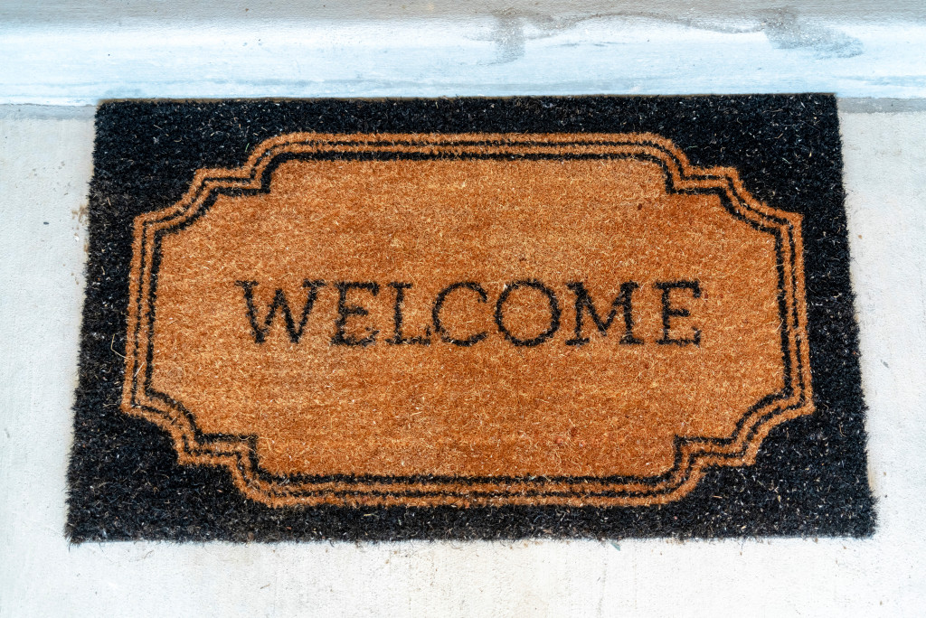 welcome doormat